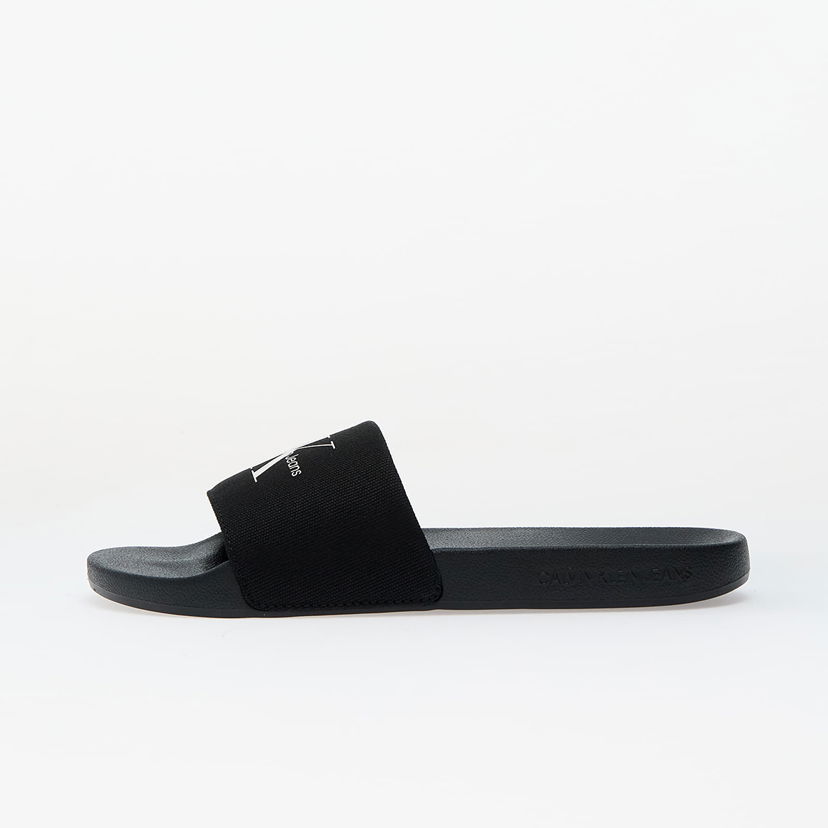 Tenisice i cipele CALVIN KLEIN Jeans Slide Monogram Wn Black Crna | YW0YW01835 0GM