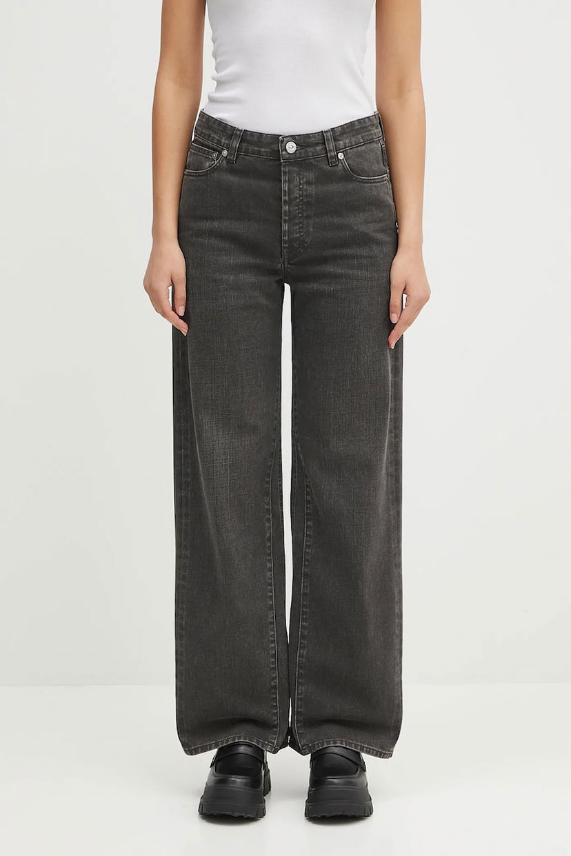 Jeans OUR LEGACY Our Legacy Treble Cut High Waist Jeans Crna | W2255TCC