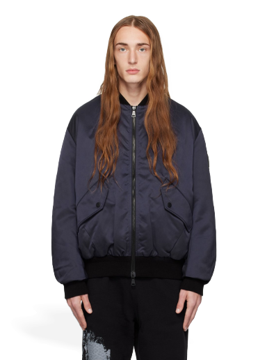 Jakna A-COLD-WALL* Overdye Bomber Jacket Tamnoplava | ACWMO211