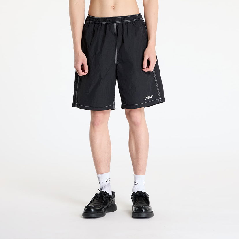 Kratke hlače Awake NY Awake NY Classic Logo Swim Trunks Crna | AWK-SU25-SH003-BLK