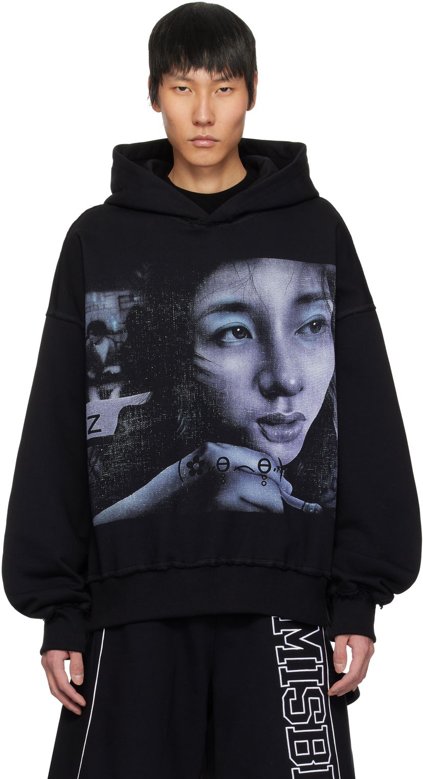 Dukserice MISBHV Maciej Kość Edition Exposed Seam Hoodie Crna | 250M209