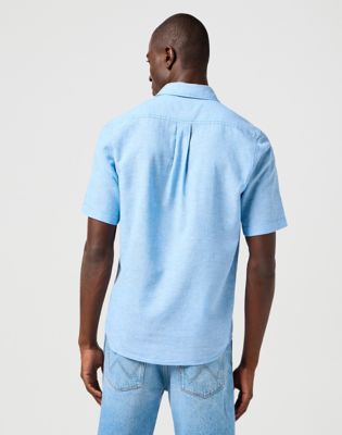 Košulja Wrangler Wrangler One Pocket Short Sleeve Shirt Plava | 112362731:XXL, 0