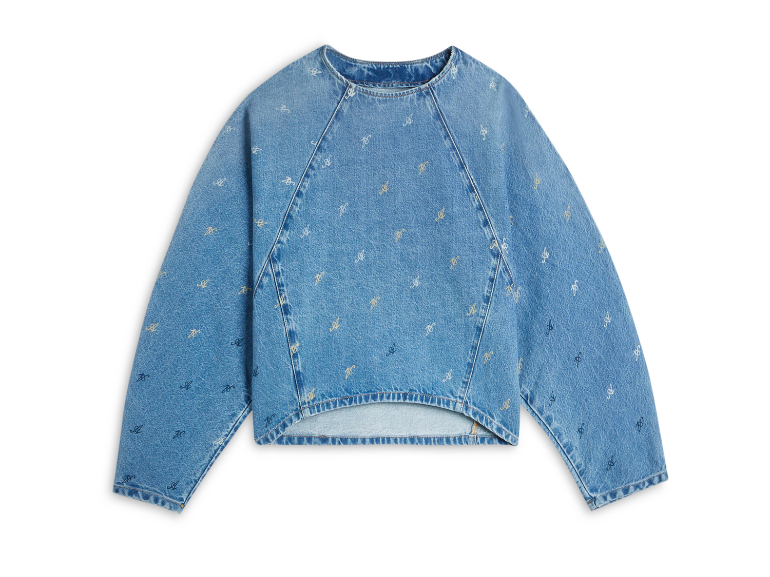Dukserice AXEL ARIGATO Daisy Script A Sweatshirt Plava | A2162001, 0