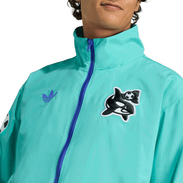Vjetrovka adidas Originals Originals Seattle Sounders FC Anthem Jacket Tirkiz | jm5026, 2