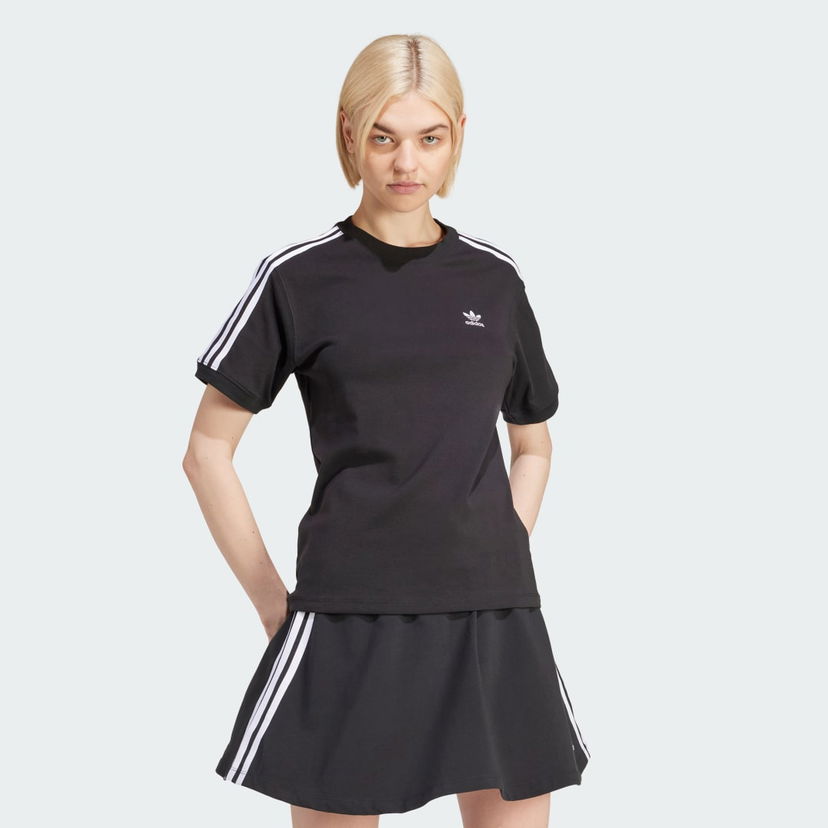Majica kratkih rukava adidas Originals 3-Stripes Tee Crna | IU2420