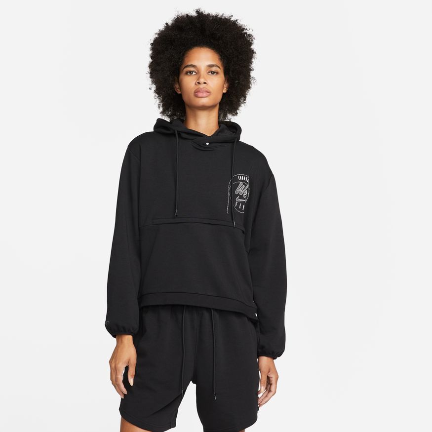 Dukserice Nike Dri-FIT Basketball Hoodie Crna | DQ6770-010, 0