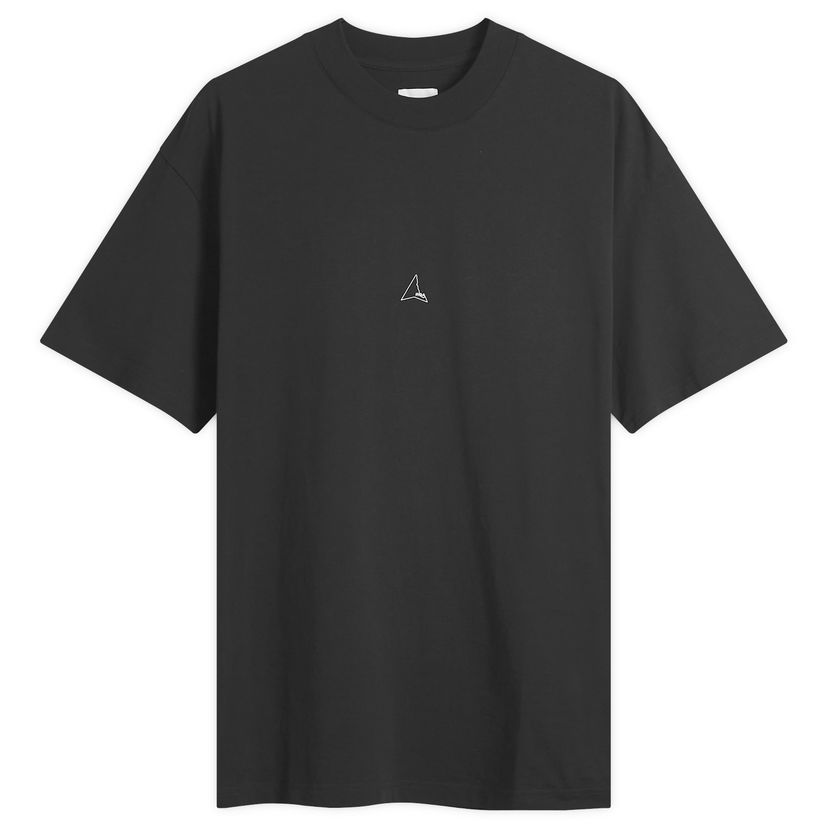 Majica kratkih rukava ROA Regular Logo T-Shirt Crna | RBMW0254JY22-BLK0001