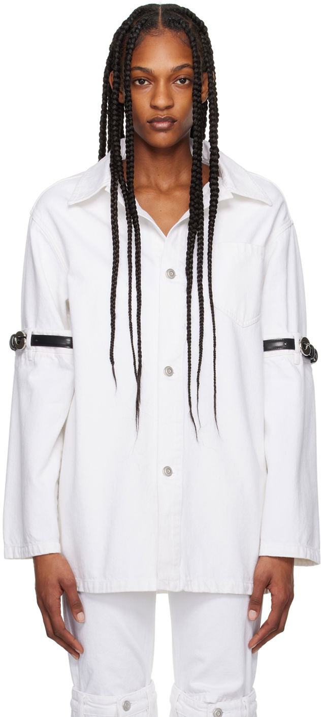 Košulja Coperni Coperni Denim Shirt Bijela | COPCH36251