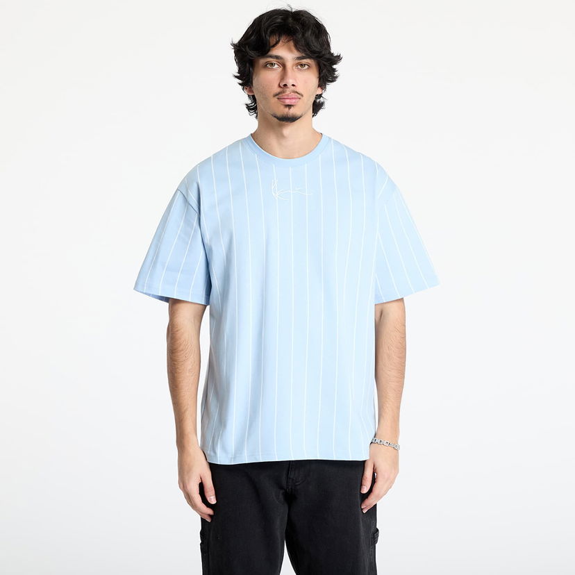 Majica kratkih rukava Karl Kani Karl Kani Small Signature Pinstripe Tee Plava | 60300339