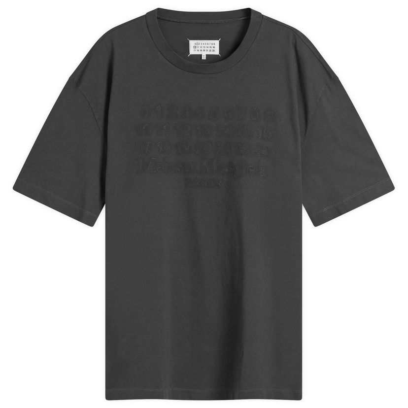 Majica kratkih rukava Maison Margiela Maison Margiela Numbers Jersey T-Shirt, Size Large Crna | S50GC0705-S24567-969