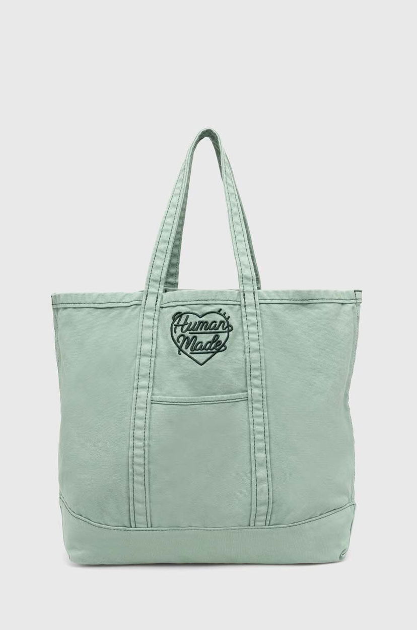 Tote bag Human Made Garment Dyed Tote Bag Zelena | HM27GD037