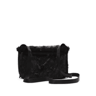 Torba za rame Nike Sportswear Futura 365 Faux Fur Crossbody Bag Crna | FZ1326-010, 2