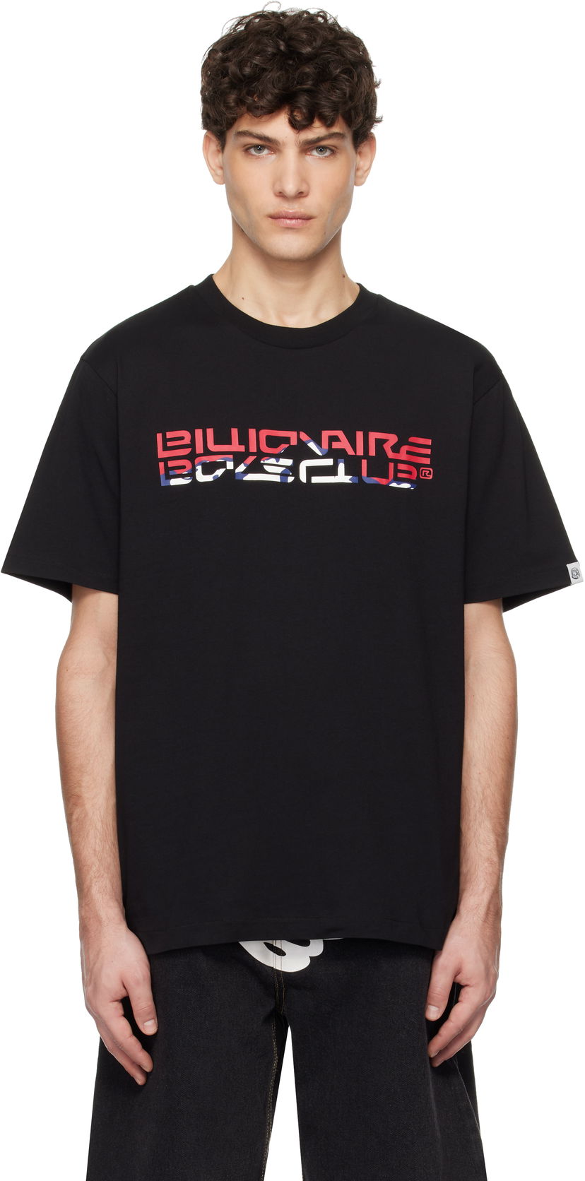 Majica kratkih rukava BILLIONAIRE BOYS CLUB Boys Club Mountain Logo Graphic T-shirt Crna | B24463