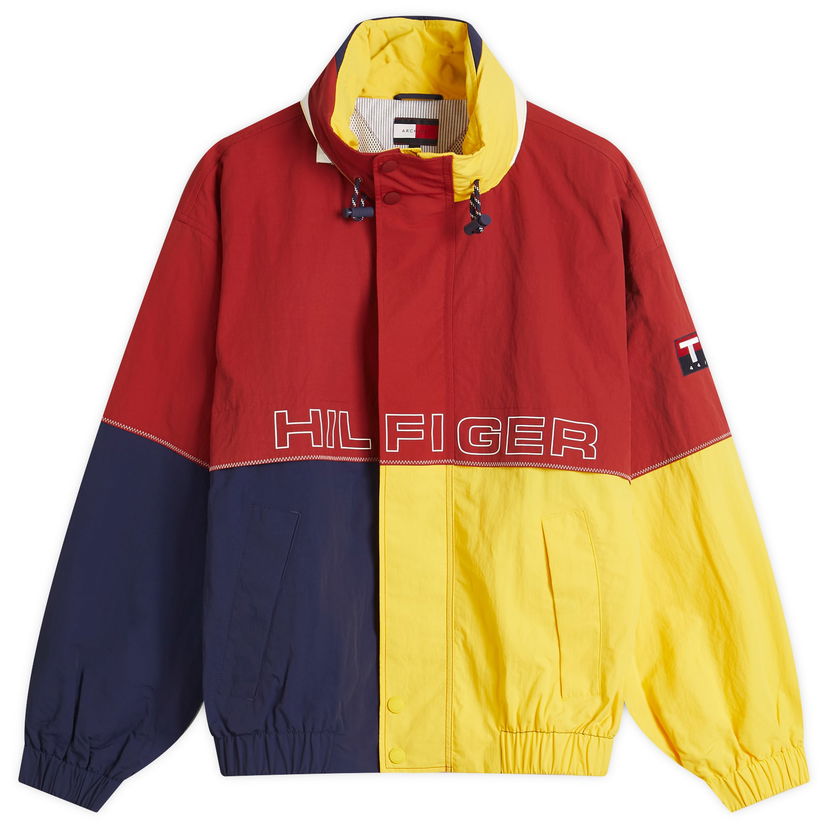 Vjetrovka Tommy Hilfiger Tommy Jeans Men's Sailing Color Block Regatta Jacket Višebojno | MN0MN00008XMO