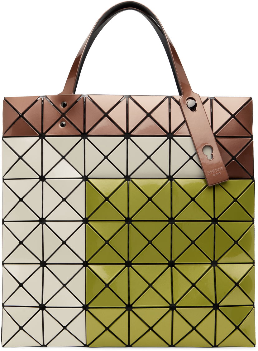 Tote bag BAO BAO ISSEY MIYAKE Geometric Pattern Tote Bag Zelena | BB48AG812