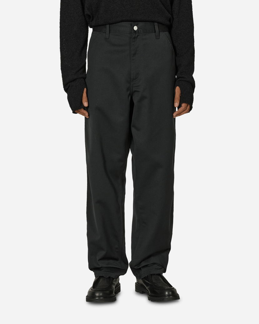 Hlače Carhartt WIP Simple Pants Black Crna | I020075W 8902