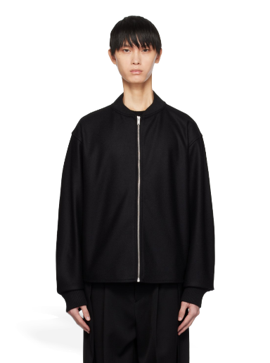 Jakna Jil Sander Zip Jacket Crna | J22HG0102_J40045