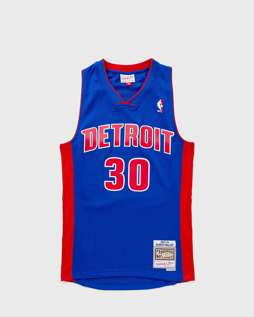 Dres Mitchell & Ness NBA Swingman Jersey Detroit Pistons 2003-04 Rasheed Wallace #30 Plava | SMJYAC19110-DPIROYA03RWA