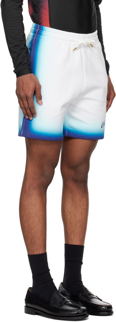Kratke hlače Casablanca Casablanca Fade Sweat Shorts Bijela | MS25-JTR-003-05, 1