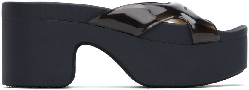 Tenisice i cipele Alexander Wang Alexander Wang Sport Platform Sandals Tamnoplava | 30223F033