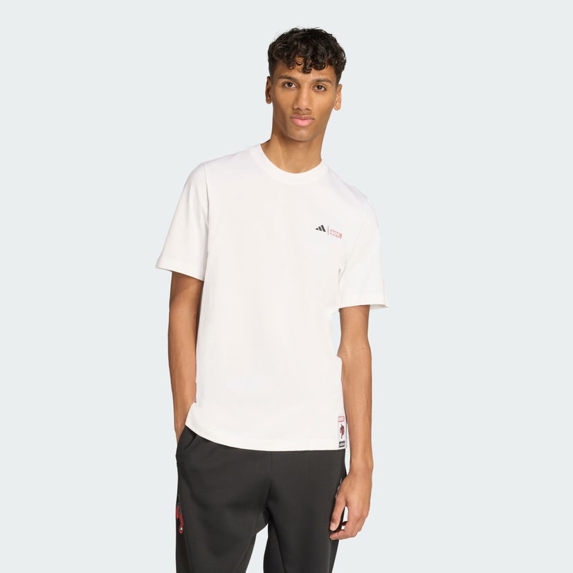 Majica kratkih rukava adidas Performance Marvel Spider-Man Graphic T-Shirt Bijela | JL8056