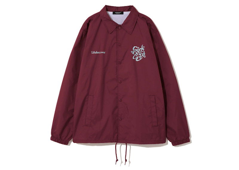 Vjetrovka UNDERCOVER Undercover x Verdy Girls Don't Cry Coach Jacket Tamnocrvena | UC2B9211