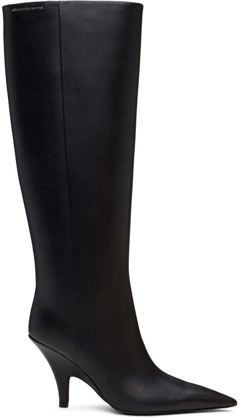 Kaputi Alexander Wang Alexander Wang Diablo Kitten Heel Boots Crna | 30324B038