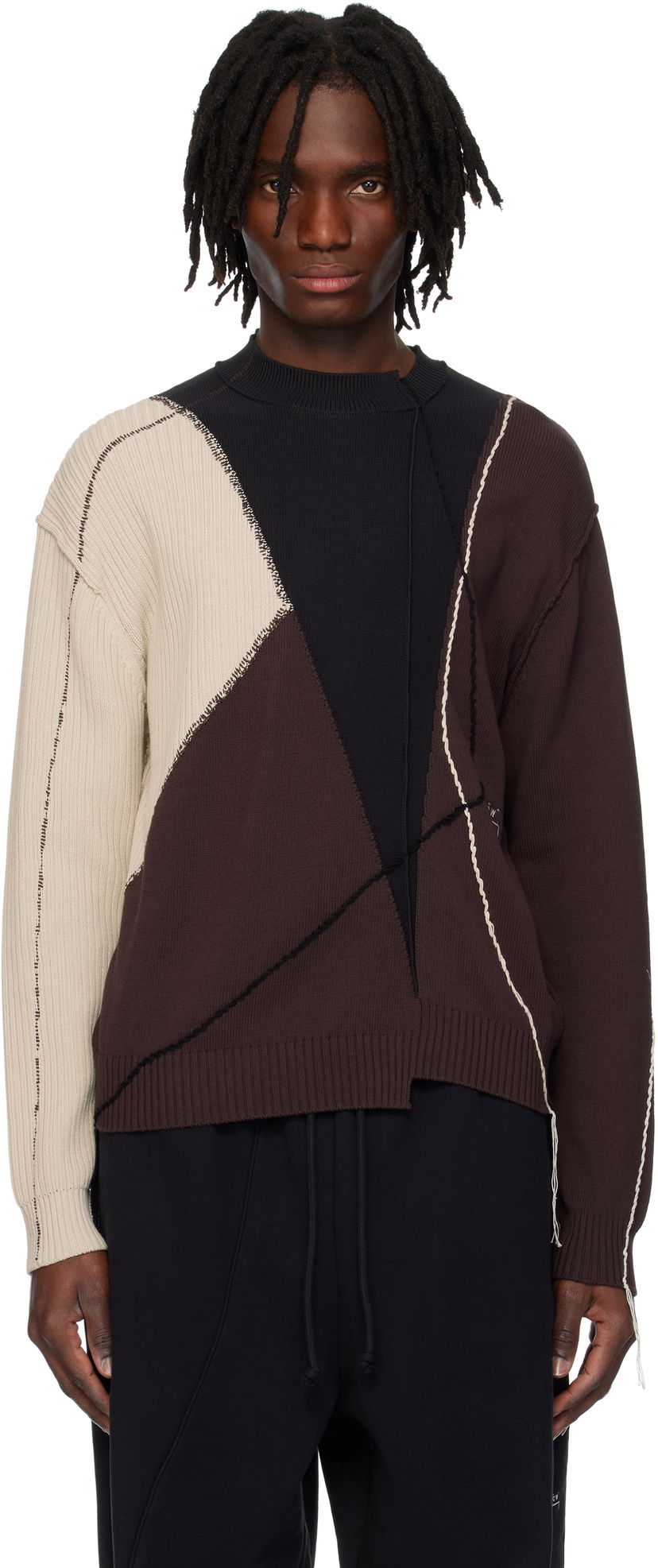 Džemper A-COLD-WALL* A-COLD-WALL* Overstitch Knit Sweater Višebojno | ACWMK192