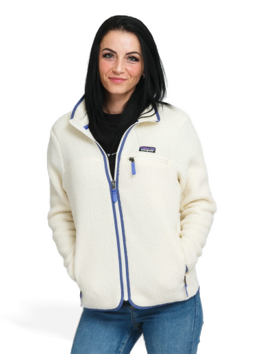 Jakna Patagonia Retro Pile Jacket Bijela | 22795 NAT