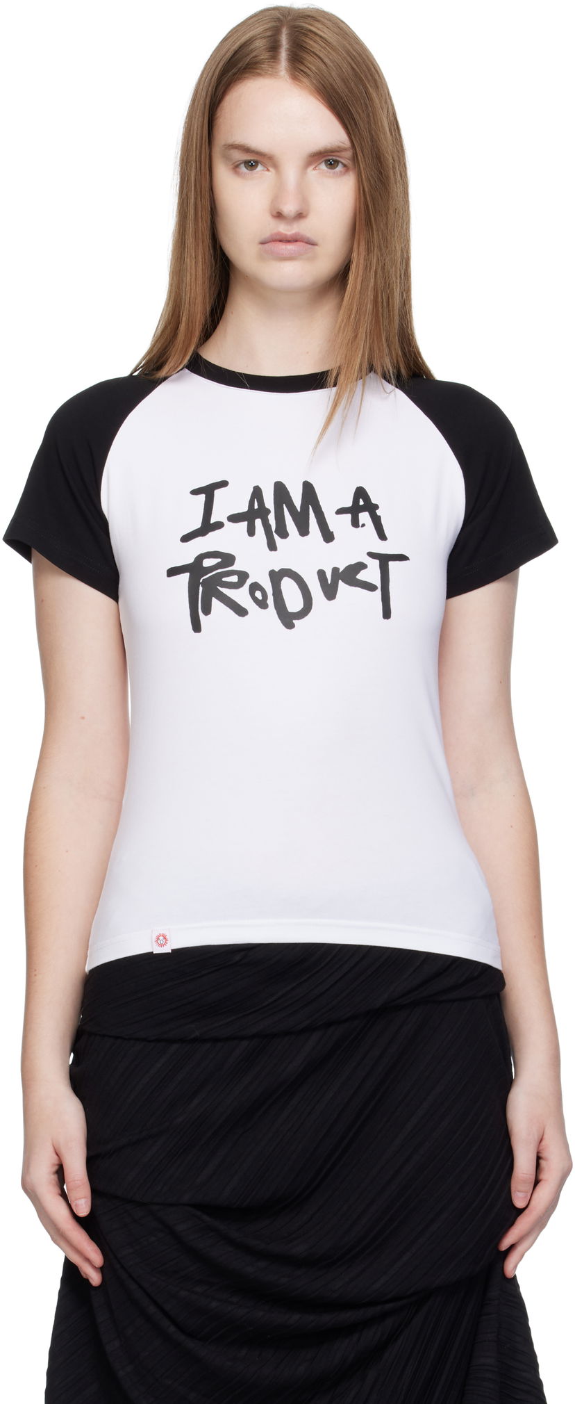 Majica kratkih rukava Charles Jeffrey Loverboy Charles Jeffrey LOVERBOY Graphic Baby Raglan T-Shirt Bijela | 52082001