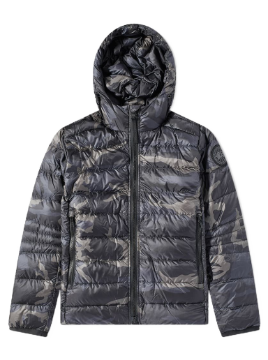 Pernata jakna Canada Goose Black Disc Crofton Hoody Crna | 2227MBP-510