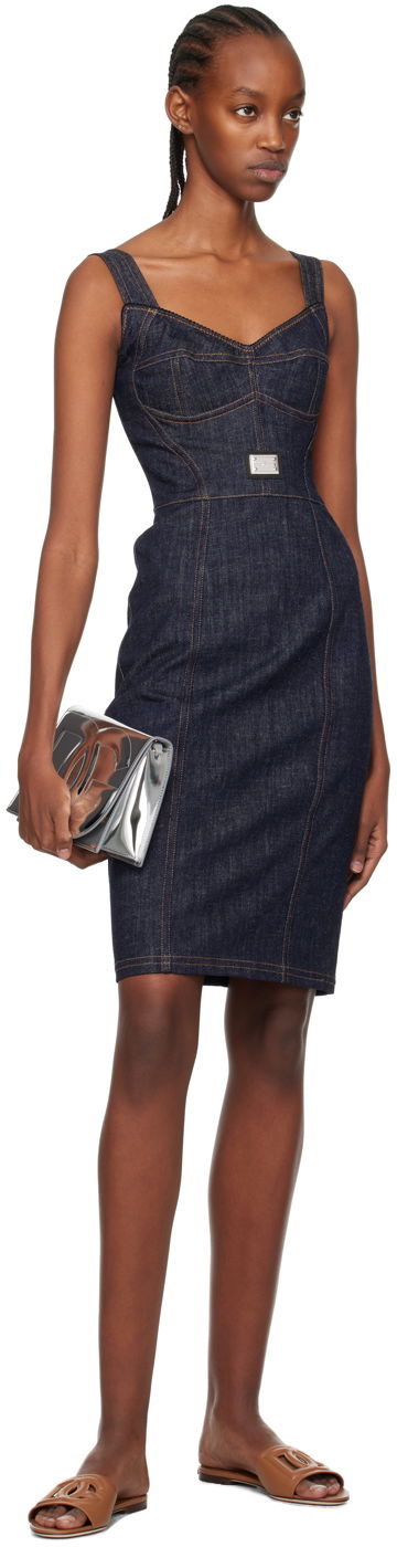 Tenisice i cipele Dolce & Gabbana White 'DG' Cutout Slides Bijela | CQ0436 AY329, 4