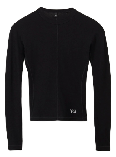 Majica kratkih rukava Y-3 Fitted Tee Crna | HY1251