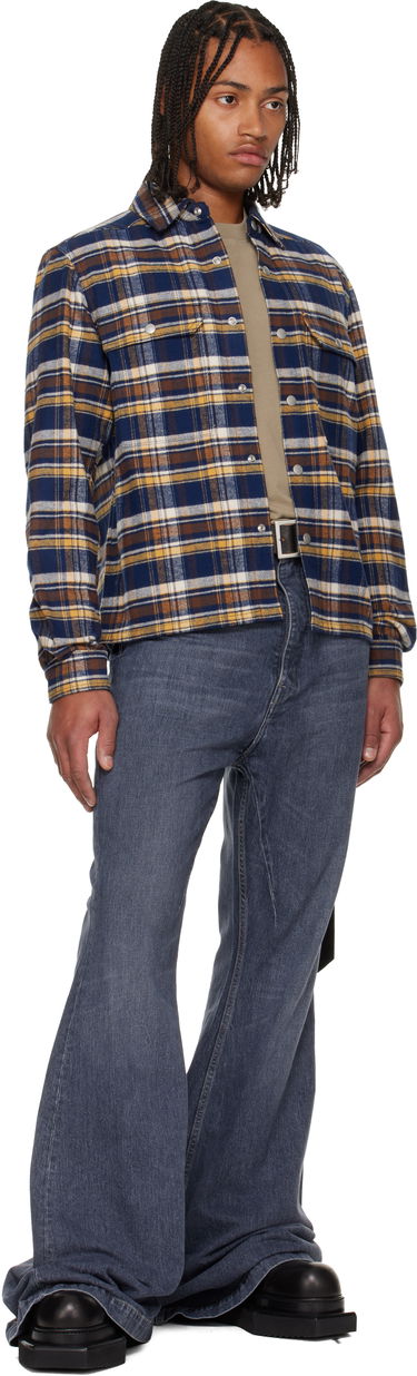 Košulja Rick Owens Concordians Cropped Overshirt Višebojno | DL02E2299 CPGJP, 3