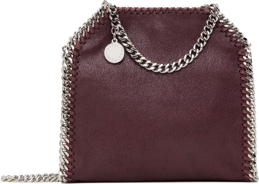 Ručna torbica Stella McCartney Stella McCartney Falabella Tiny Chain Bag Tamnocrvena | 391698WP0086