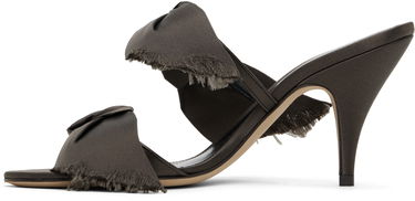 Tenisice i cipele The Row Vika Knot Heeled Sandals Siva | F1569-W326, 2