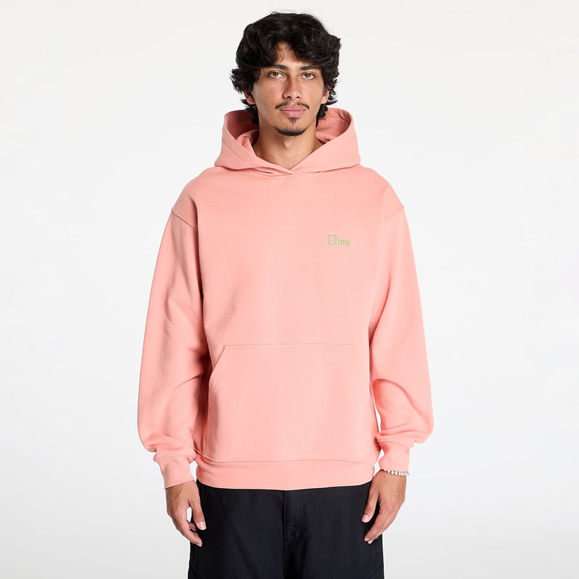 Dukserice Dime Classic Small Logo Hoodie UNISEX Pink Clay XXL Narančasta | DIMEFA2412PIN