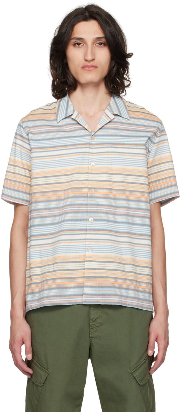 Košulja Paul Smith PS Paul Smith Striped Casual Shirt Višebojno | M2R-695U-M22054-92