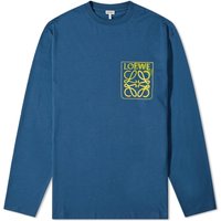 Majica kratkih rukava Loewe Anagram Fake Pocket T-Shirt Tamnoplava | H526Y22X47-1200, 1