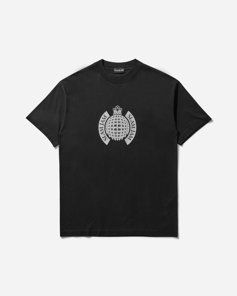 Majica kratkih rukava Slam Jam Ministry Of Sound Graphic T-Shirt Crna | SJPRMINI BLK