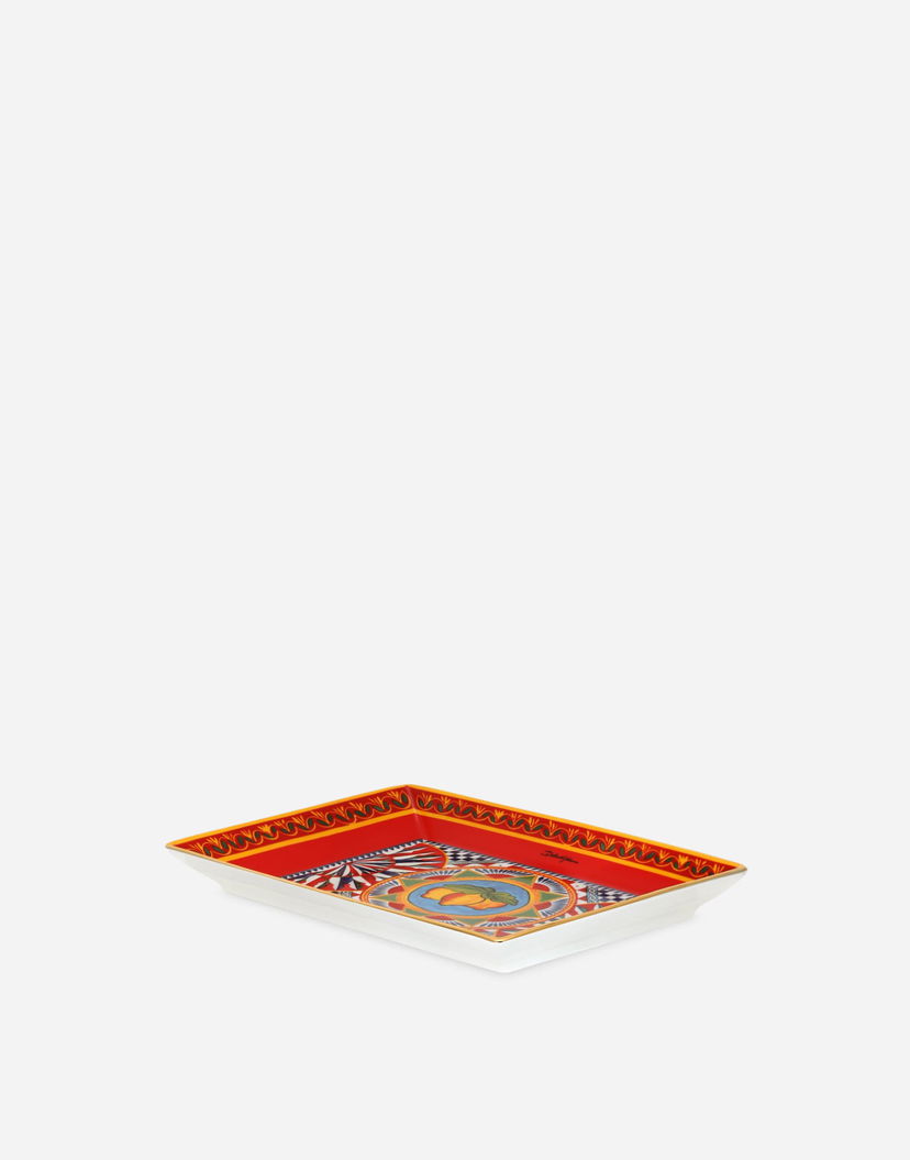 Home decor Dolce & Gabbana Dolce & Gabbana Decorative Porcelain Trinket Dish Višebojno | TCC199TCAMSUC063