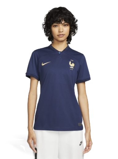 Dres Nike FFF 2022/23 Stadium Home Women's Dri-FIT Football Shirt Tamnoplava | DN0764-410