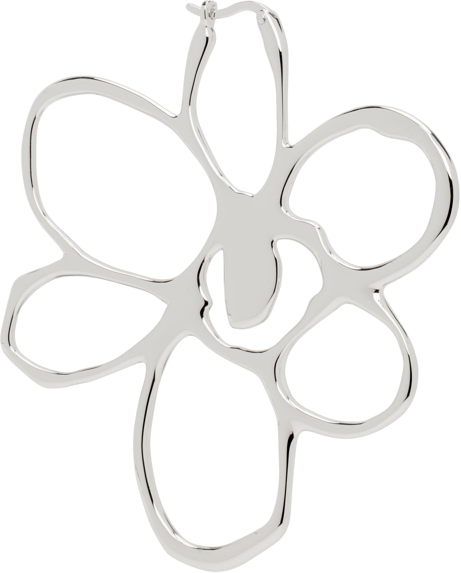 Naušnice Perks And Mini Perks and Mini Rough Gesture Frame Single Earring Metalik | 10258, 1