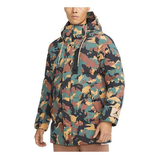 Pernata jakna Jordan Jordan Casual Stay Warm Hooded Down Parka Višebojno | DC9680-333