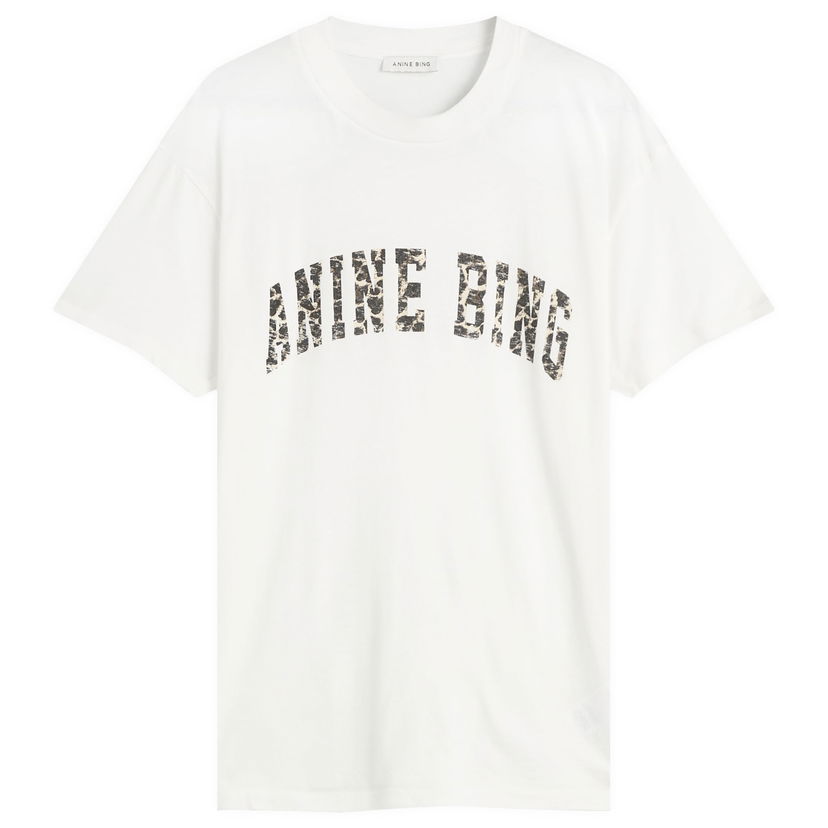 Majica kratkih rukava Anine Bing Anine Bing Walker T-Shirt, Size X-Small Bijela | A-08-12128-IVY1