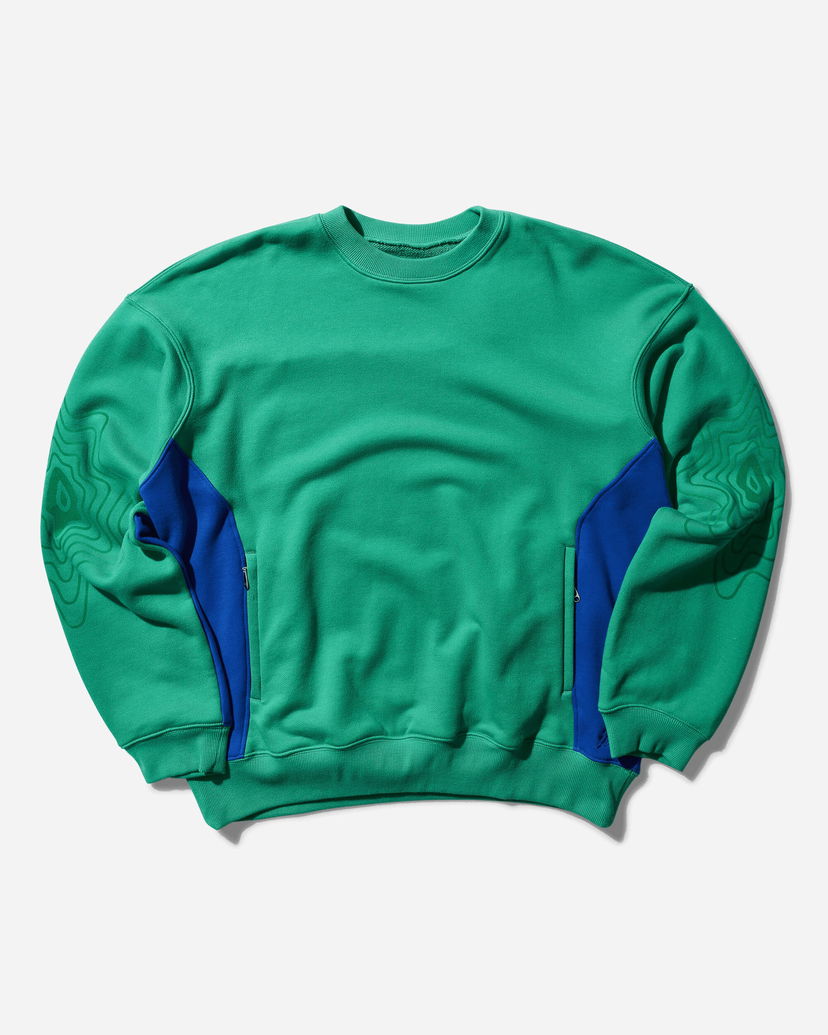 Dukserice Asics Bixance Crewneck Sweatshirt Zelena | 2203A297-300
