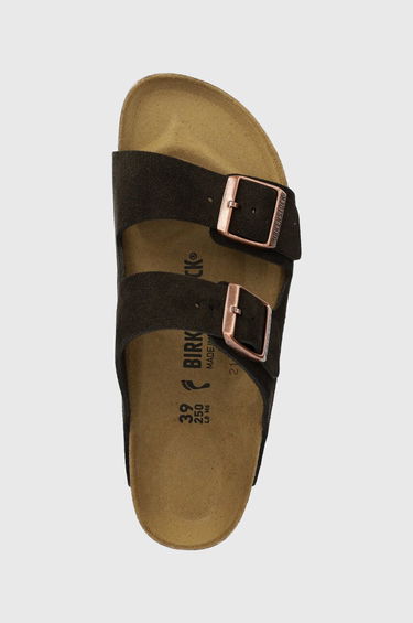 Tenisice i cipele Birkenstock Birkenstock Arizona Suede Slides Smeđa | 1027083, 3