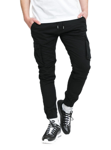 Trenirka Alpha Industries Cargo Pants Cotton Twill Jogger Crna | 116202 03