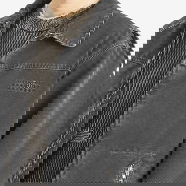 Jakna Maison Margiela Heavy Weight Washed Chore Jacket, Size Small Siva | SH0AM0041-M35249-900, 5