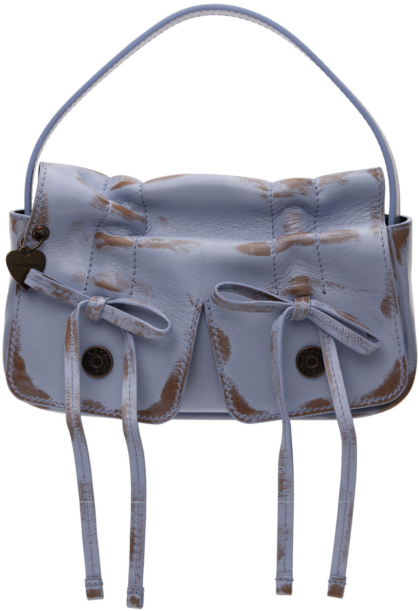 Ručna torbica Acne Studios Multipocket Micro Bag Ljubičasta | A10344-, 0